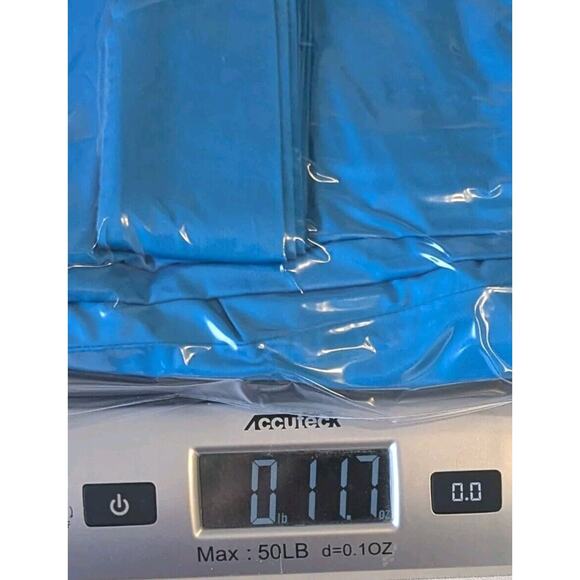 Talbots Turquoise Embroidered Sateen Fit & Flare Tie Waist Dress Size 6p - Picture 9 of 9